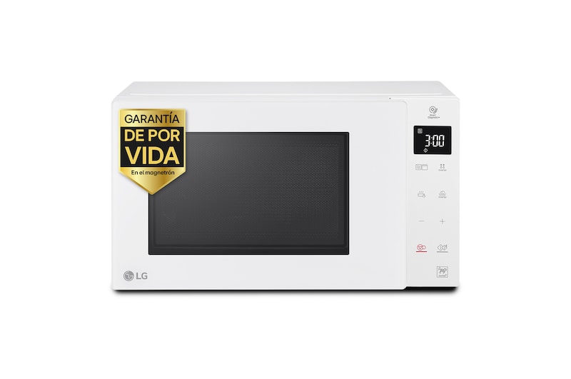 LG Microondas Grill Blanco Smart Inverter 1000W de 23 litros, MH6336GIH