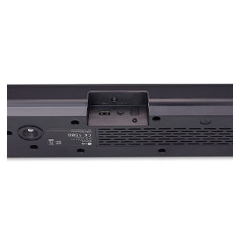 LG Barra de sonido LG SQC1 con 160W de potencia y 2.1 canales. Sonido envolvente Dolby Digital con bajos potentes. Conectividad Bluetooth, USB y entrada óptica. Completa tu televisor , SQC1