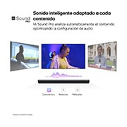 LG Barra de Sonido - LG S80TR, Bluetooth, 580W, 5.1.3 Canales con subwoofer, altavoces traseros para cine en casa, Dolby Atmos, DTS-X, IA Ready, Negro, S80TR