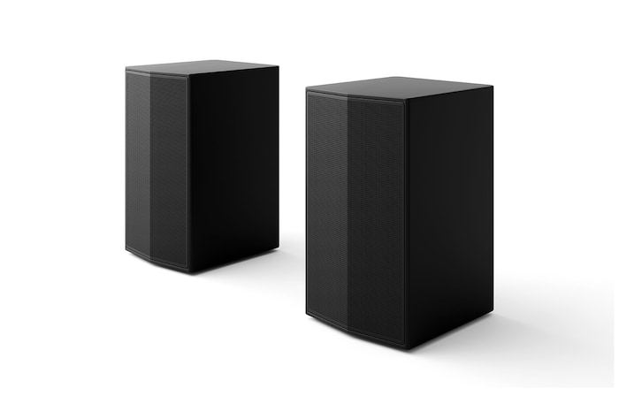 LG Barra de Sonido - LG S90TR, Bluetooth, 670W, 7.1.3 Canales con subwoofer, altavoces traseros para cine en casa, Dolby Atmos, DTS:X, IA Ready, Negro, S90TR