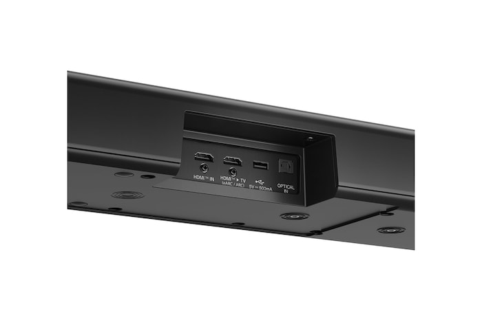 LG Barra de Sonido - LG S90TR, Bluetooth, 670W, 7.1.3 Canales con subwoofer, altavoces traseros para cine en casa, Dolby Atmos, DTS:X, IA Ready, Negro, S90TR