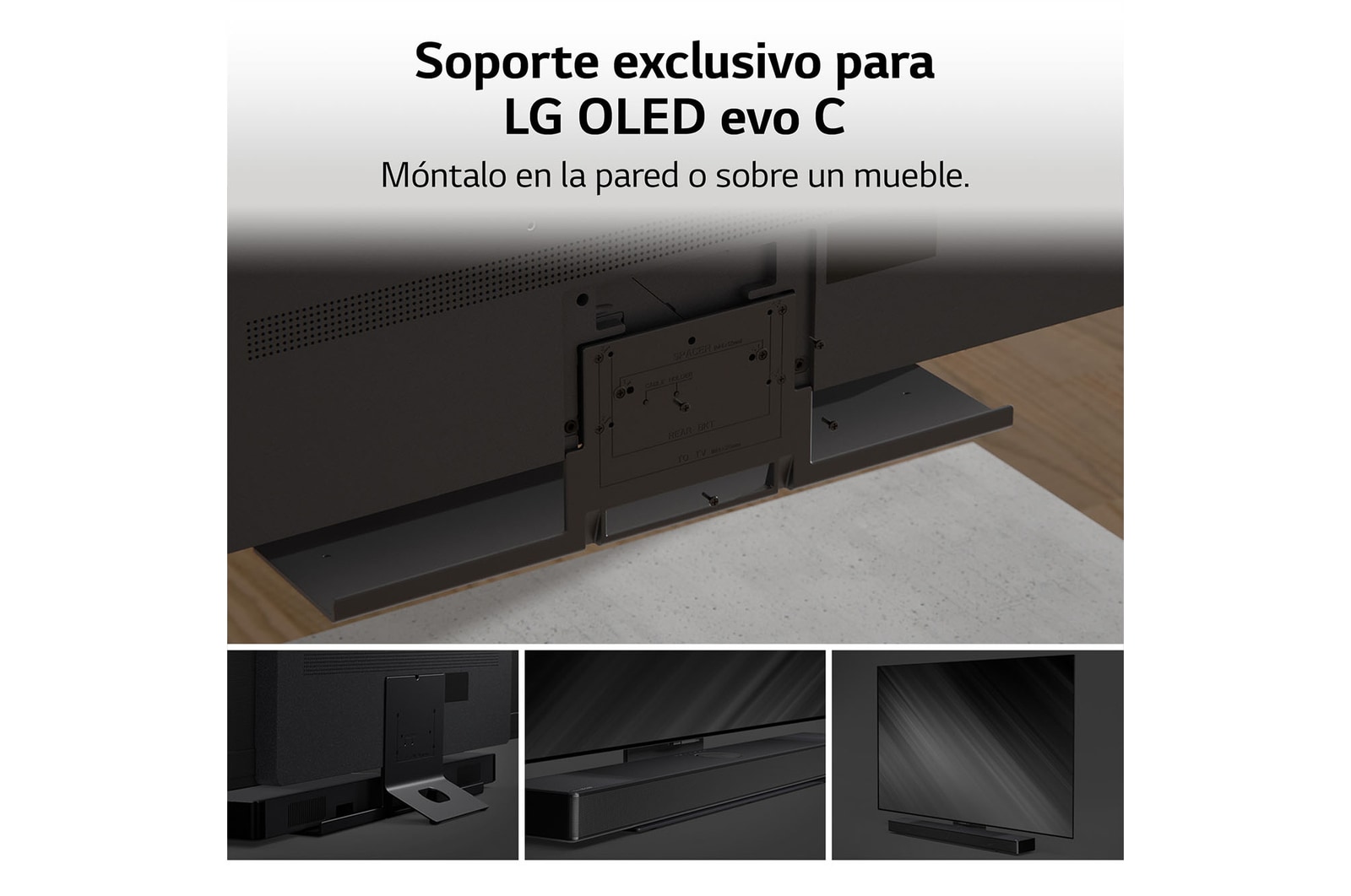 LG Barra de sonido para TV - LG SC9S, Bluetooth, 400W, 3.1.3  canales con Subwoofer, Dolby Atmos, DTS:X, IA Ready, Gris Oscuro, SC9S