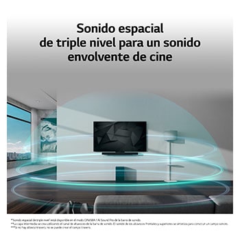 LG Barra de sonido para TV - LG SC9S, Bluetooth, 400W, 3.1.3  canales con Subwoofer, Dolby Atmos, DTS:X, IA Ready, Gris Oscuro, SC9S