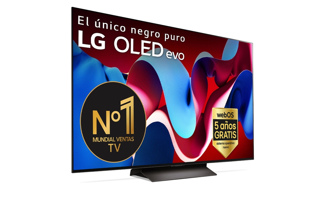 LG Outlet 55 pulgadas Smart TV LG OLED evo 4K serie C4 4K 2024, OLED55C44LA.OUTLET