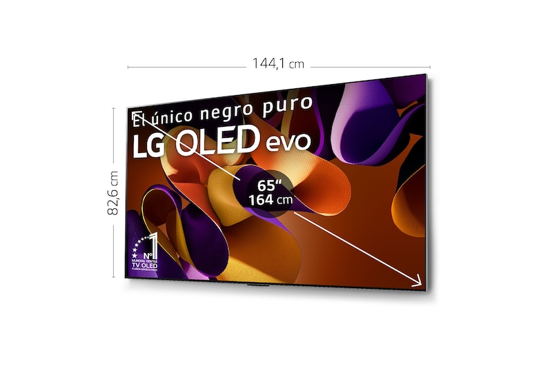 LG 65 pulgadas Smart TV LG OLED evo AI G4 4K 2024, OLED65G45LW.OUTLET