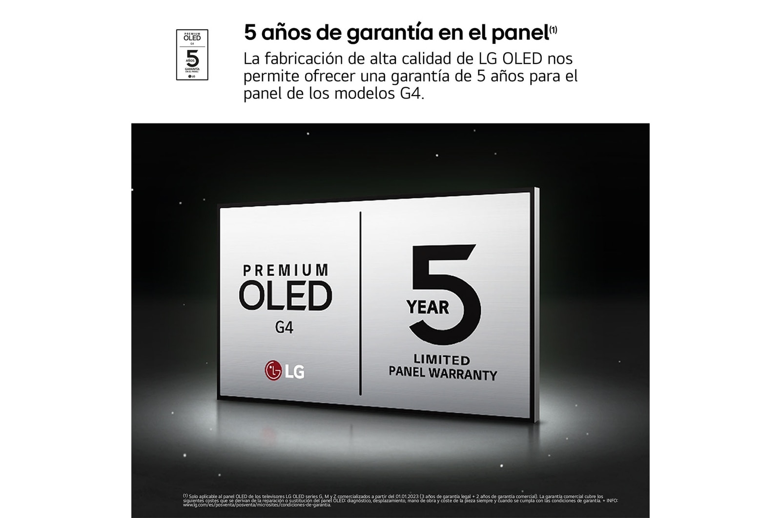 LG 65 pulgadas Smart TV LG OLED evo AI G4 4K 2024, OLED65G45LW.OUTLET