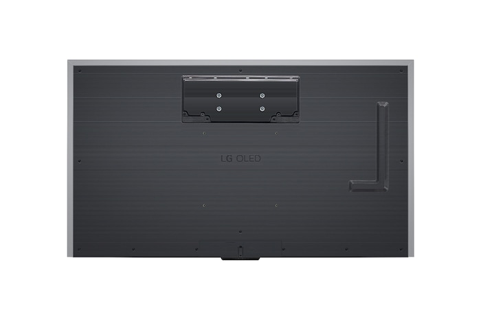 Rear view of LG OLED evo TV, OLED M4