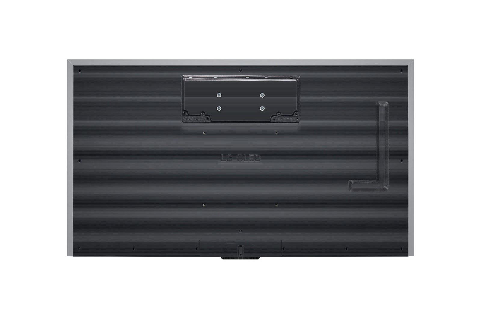 Rear view of LG OLED evo TV, OLED M4