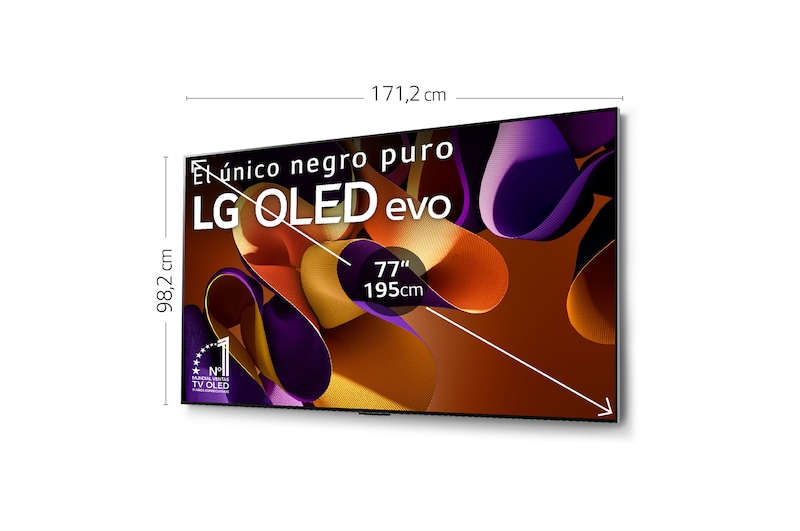 LG 77 pulgadas Smart TV LG OLED evo AI G4 4K 2024, OLED77G45LW
