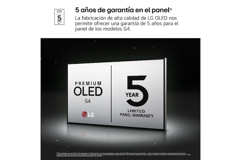 LG 77 pulgadas Smart TV LG OLED evo AI G4 4K 2024, OLED77G45LW