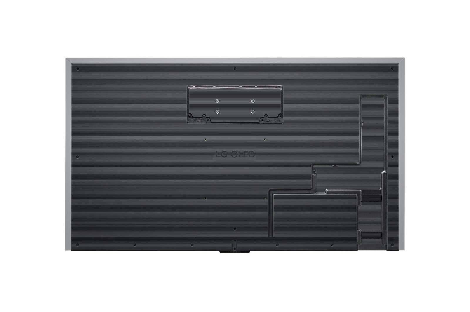Rear view of LG OLED evo TV, OLED M4