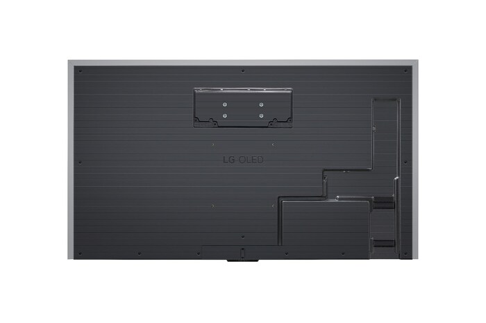 Rear view of LG OLED evo TV, OLED M4