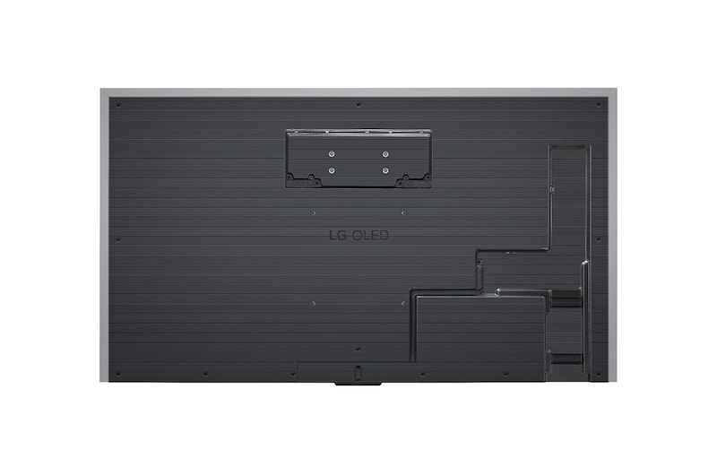 Rear view of LG OLED evo TV, OLED M4