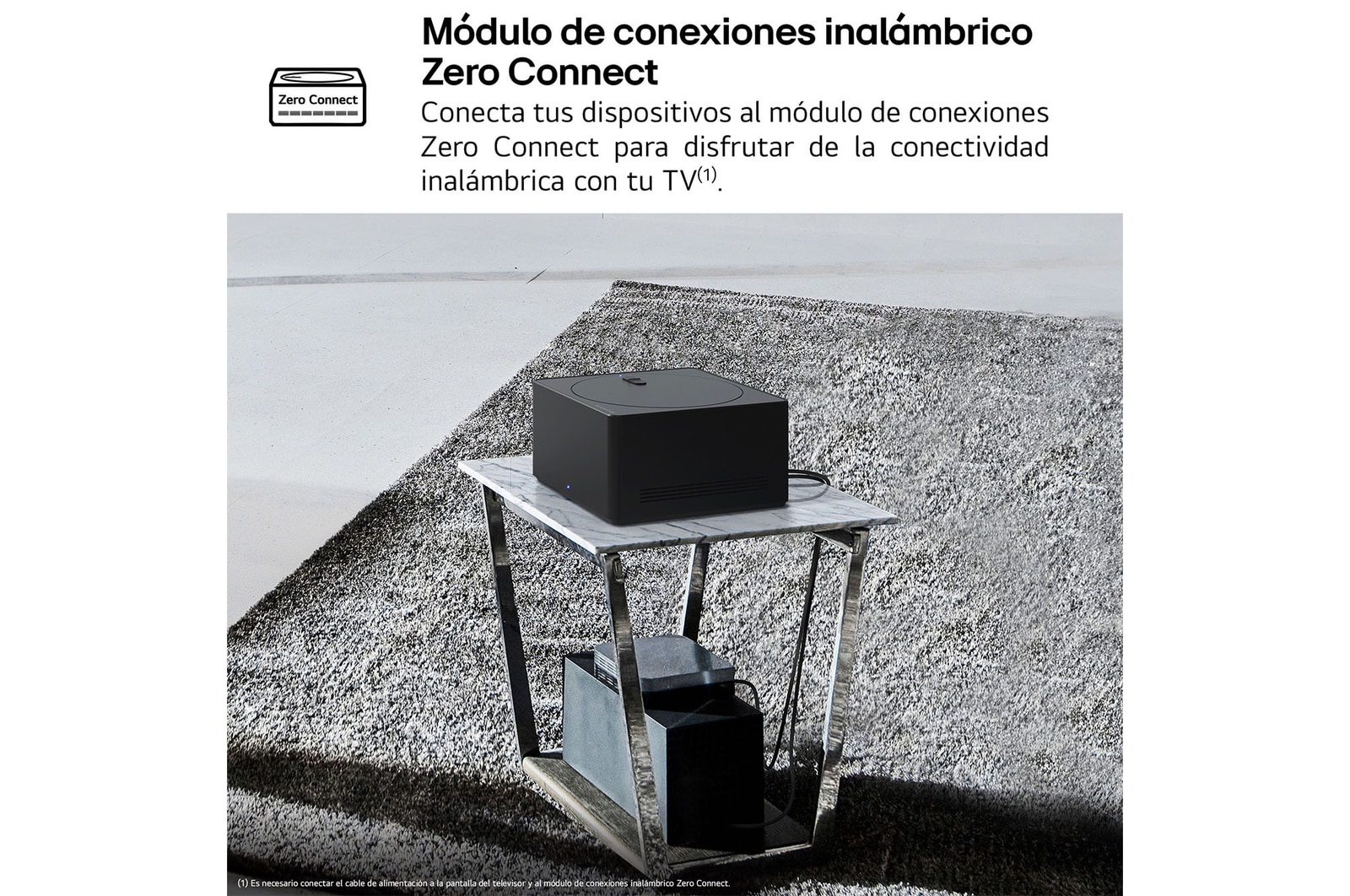 LG Primer televisor verdaderamente inalámbrico LG OLED evo AI M4 de 77 pulgadas con vídeo de 4K 144Hz con transferencia de audio , OLED77M49LA