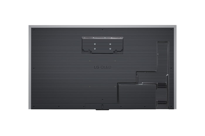 Rear view of LG OLED evo TV, OLED M4