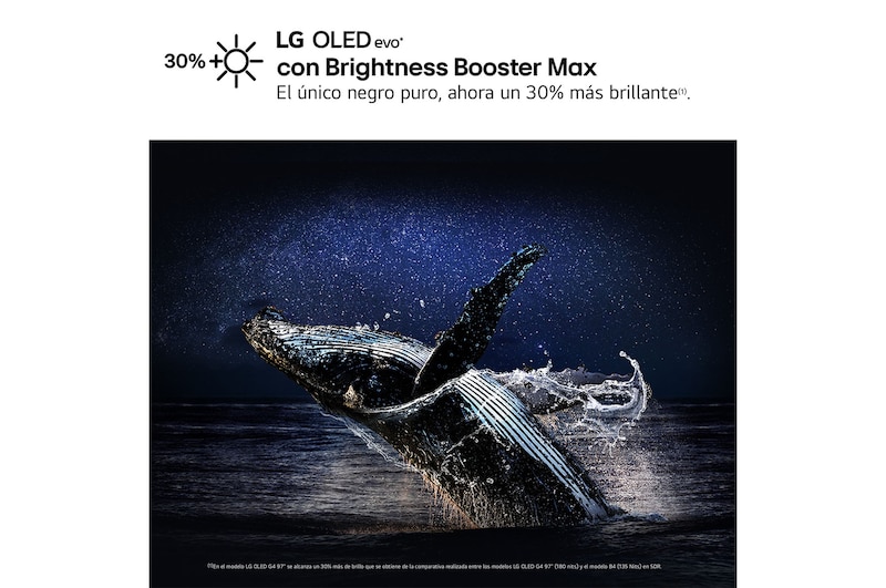 LG 97 pulgadas Smart TV LG OLED evo AI G4 4K 2024, OLED97G45LW