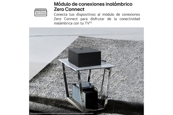 LG Televisor LG SIGNATURE OLED M4 True Wireless de 97 pulgadas con vídeo con transferencia de audio en 4K 120 Hz , OLED97M49LA