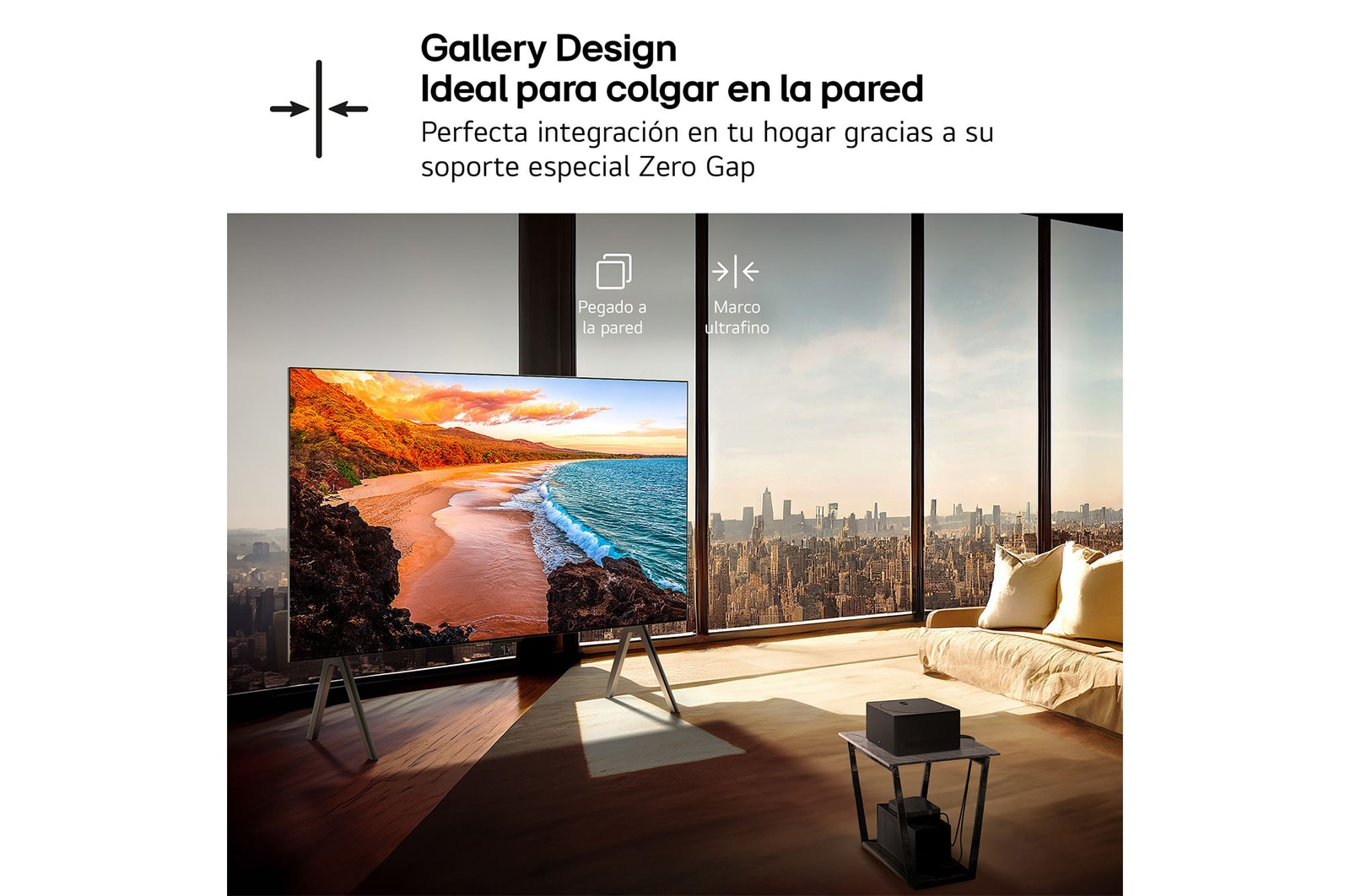 LG Televisor LG SIGNATURE OLED M4 True Wireless de 97 pulgadas con vídeo con transferencia de audio en 4K 120 Hz , OLED97M49LA