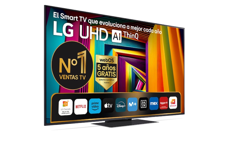 LG 65 pulgadas Smart TV LG UHD AI UT91 4K 2024, 65UT91006LA