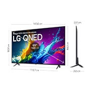 LG Outlet 65 pulgadas Smart TV LG QNED80 AI 4K 2024, 65QNED80T6A.OUTLET