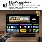 LG Outlet 65 pulgadas Smart TV LG QNED80 AI 4K 2024, 65QNED80T6A.OUTLET