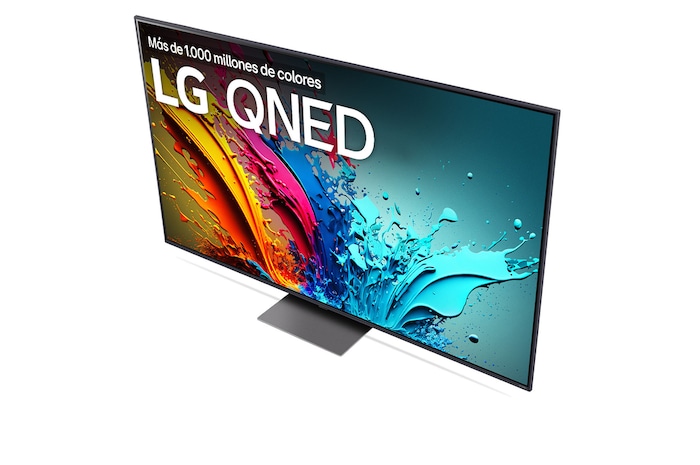 LG 86 pulgadas TV LG QNED 4K serie AI QNED86  con Smart TV WebOS24, 86QNED86T6A