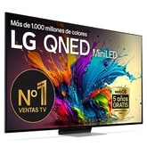 86 pulgadas Smart TV LG QNED MiniLED QNED91 AI 4K 2024