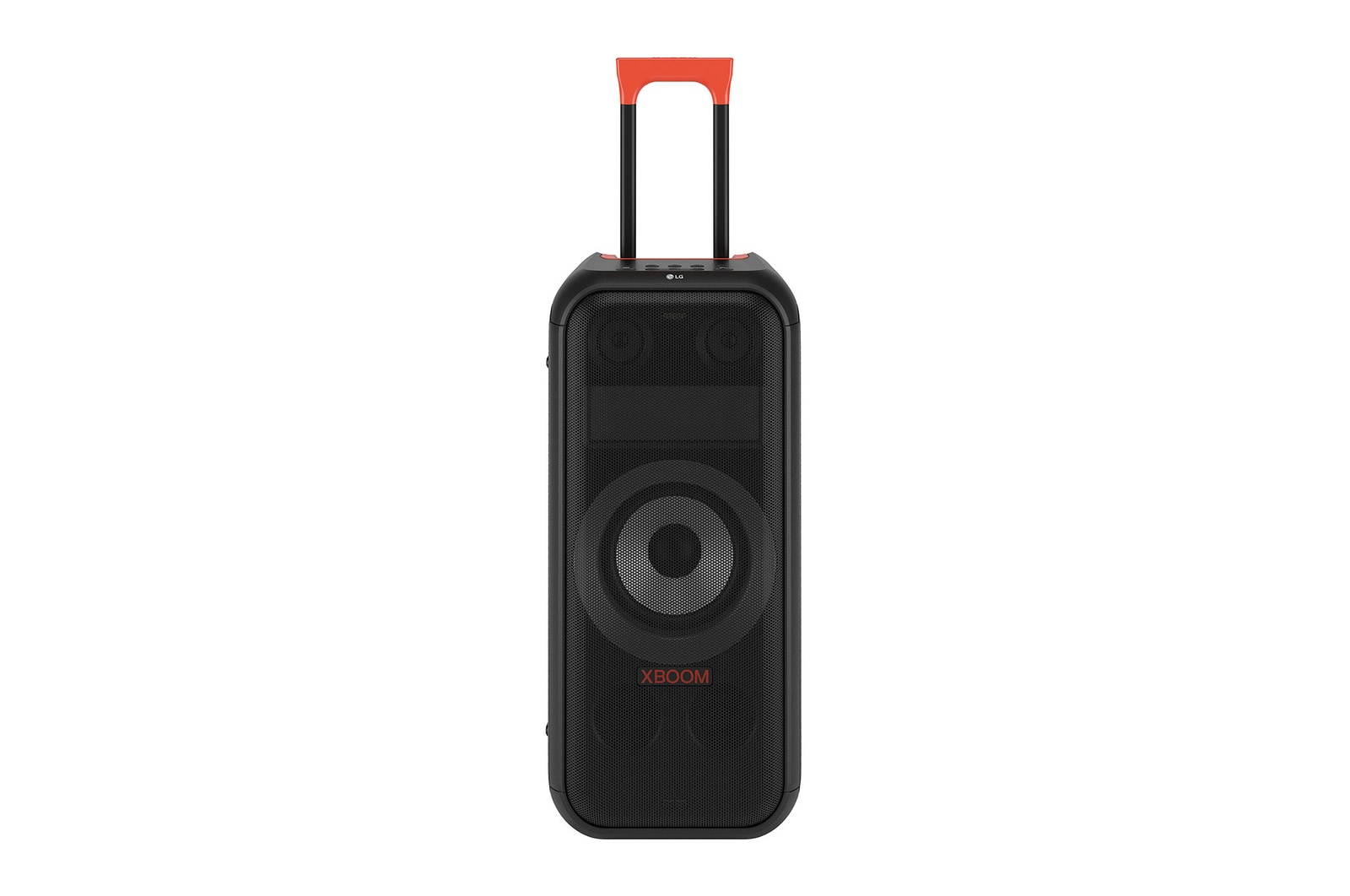 LG xboom La Bestia XL7S - Altavoz gran potencia, 250W, karaoke, luces y pantalla LED, efectos de DJ, Bluetooth, hasta 20h batería, Asa Telescópica y Ruedas, Resistencia IPX4 ,Negro, XL7S