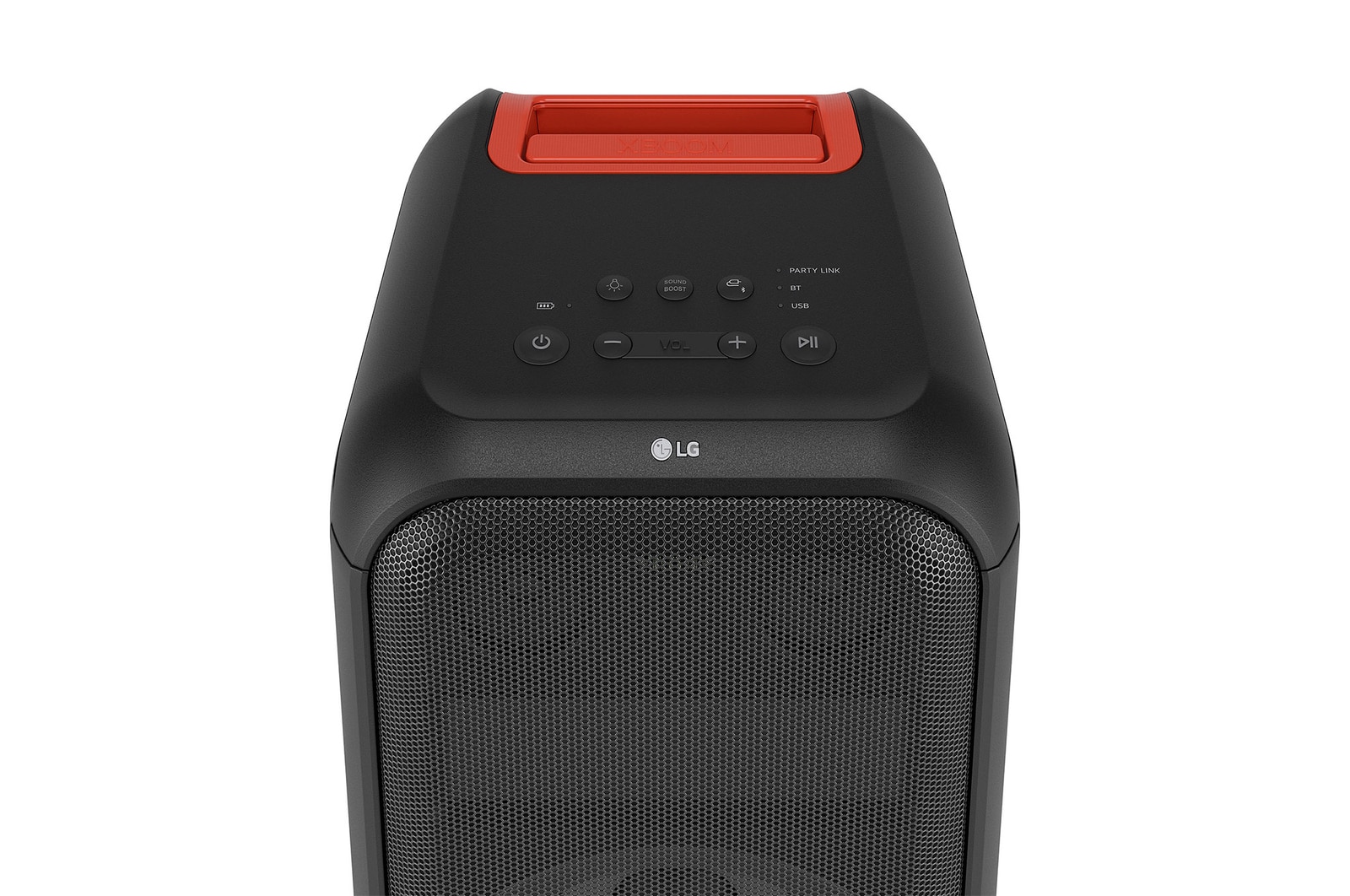 LG xboom La Bestia XL7S - Altavoz gran potencia, 250W, karaoke, luces y pantalla LED, efectos de DJ, Bluetooth, hasta 20h batería, Asa Telescópica y Ruedas, Resistencia IPX4 ,Negro, XL7S