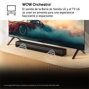 SP card: WOW Orchestra Integrated control of your soundbar on LG TV