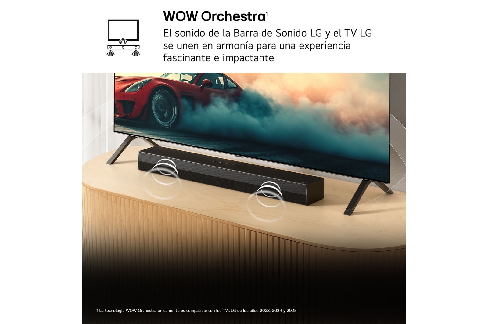 SP card: WOW Orchestra Integrated control of your soundbar on LG TV