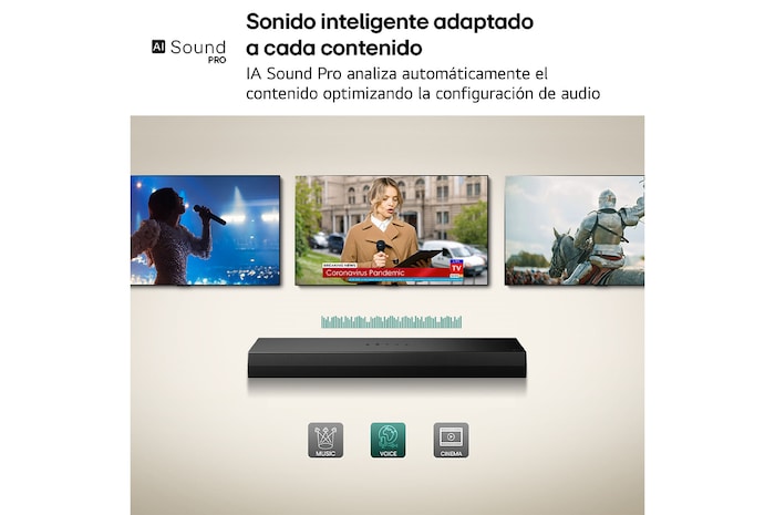 USP card : Sonido equilibrado con woofers integrados