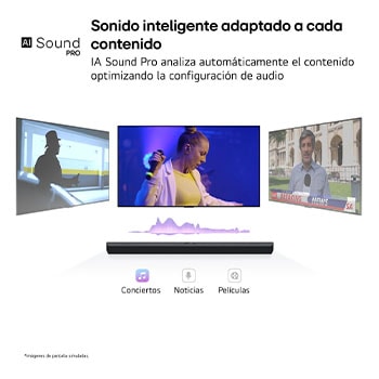 LG Barra de Sonido - LG S70TR, Bluetooth, 500W, 5.1.1 Canales con Subwoofer, altavoces traseros para cine en casa, Dolby Atmos, DTS:X, Negro, S70TR