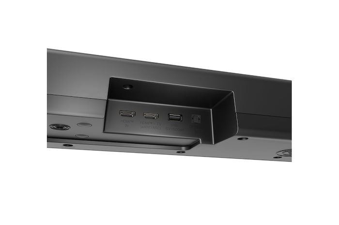 LG Barra de Sonido - LG S70TR, Bluetooth, 500W, 5.1.1 Canales con Subwoofer, altavoces traseros para cine en casa, Dolby Atmos, DTS:X, Negro, S70TR