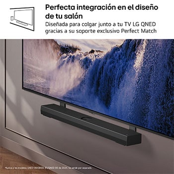 LG Barra de sonido para TV - LG S70TY, Bluetooth, 400W, 3.1.1 Canales con subwoofer, Dolby Atmos, DTS:X, Negro, S70TY
