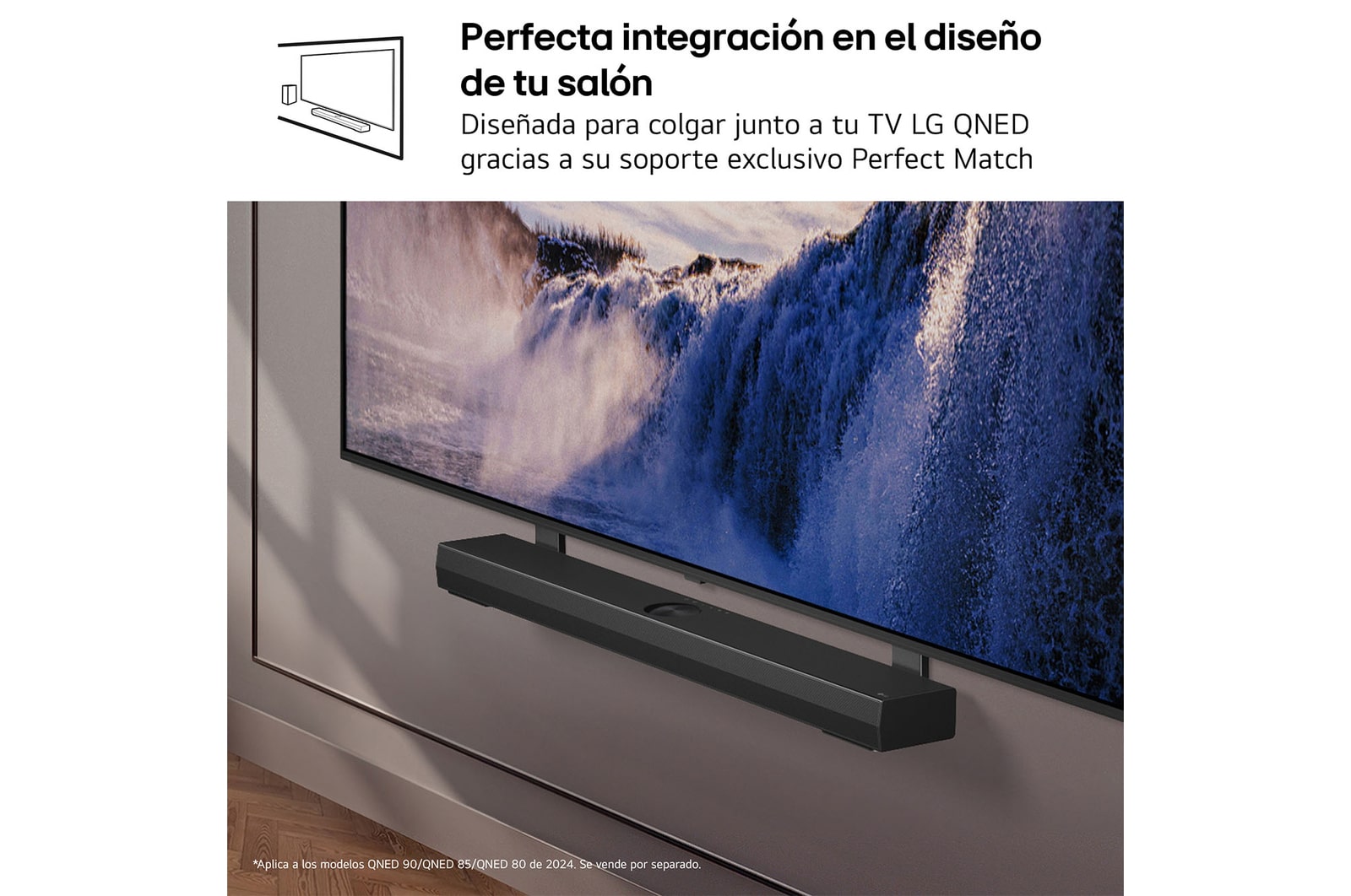 LG Barra de sonido para TV - LG S70TY, Bluetooth, 400W, 3.1.1 Canales con subwoofer, Dolby Atmos, DTS:X, Negro, S70TY