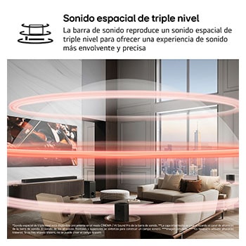 LG Barra de sonido para TV - LG S70TY, Bluetooth, 400W, 3.1.1 Canales con subwoofer, Dolby Atmos, DTS:X, Negro, S70TY