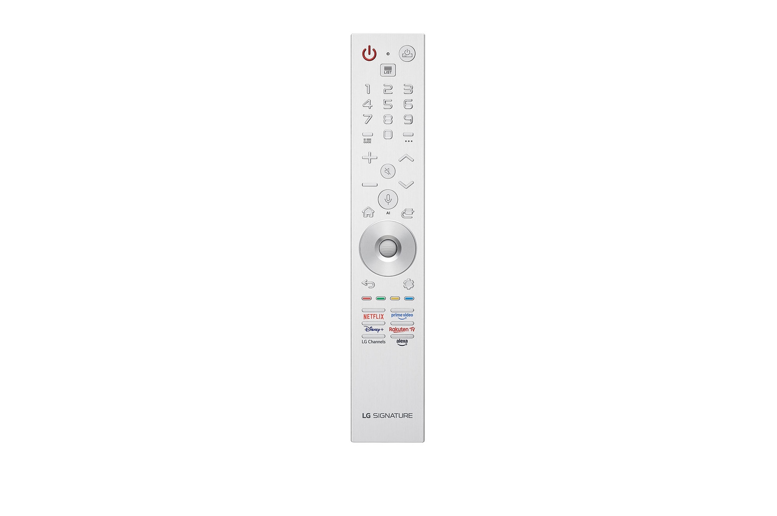 Vista frontal de Mando a distancia TV Magic Pointer Remote Premium LG PM25GN PM25GN