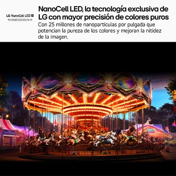Mayor precisión de colores puros, gracias a los 25 millones de nanopartículas por pulgada	