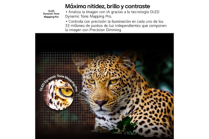 En la pantalla de un televisión se muestran fuegos artificiales deslumbrantes y vibrantes. Esto demuestra el 100 % de fidelidad de color que presenta colores precisos incluso con la luz del sol.  El logo de la certificación también es visible: la tecnología Perfect Color ofrece niveles de consistencia de color superiores al 99% de hasta 500 lux. A su lado también está la certificaciones independiente de Intertek.