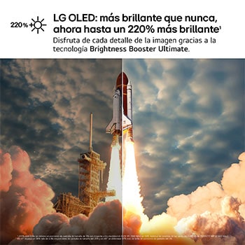 El procesador alpha 11 AI Processor Gen2 está ante un fondo oscuro. Una luz púrpura y azul brilla e ilumina los circuitos de su alrededor desde dentro. El título habla sobre cómo el procesador específico del LG OLED evo ofrece calidad 4K, un color impresionante y un brillo con precisión a nivel de píxel. Las estadísticas de rendimiento son visibles. El procesamiento neuronal de la IA es 6,7 veces mayor, la NPU opera 2,2 veces más rápido, la CPU ofrece unos gráficos 3,6 veces mejorados, GPU.