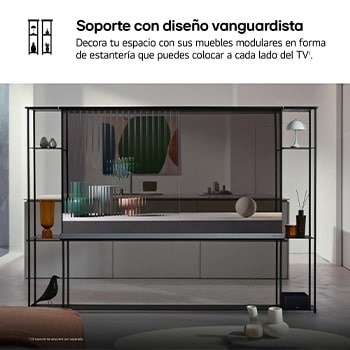 LG Smart TV LG OLED SIGNATURE AI T4 Transparente e inalámbrico 77 pulgadas 4K 2025, OLED77T49LA