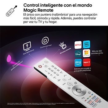 LG Smart TV LG OLED SIGNATURE AI T4 Transparente e inalámbrico 77 pulgadas 4K 2025, OLED77T49LA