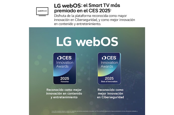 Close-up of an LG TV screen showing how AI Search works. A small chat window is open showing how the user asked for what sports games are available. AI search responded via chat and by showing thumbnails of available content. There is also a prompt to ask Microsoft Copilot. 