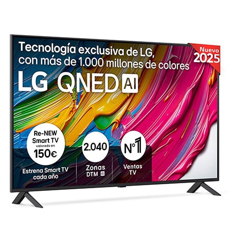 Lg Smart Tv Qned Ai Qned80 55 Pulgadas 4K 2025 - 55Qned80a6a - Imagen 1
