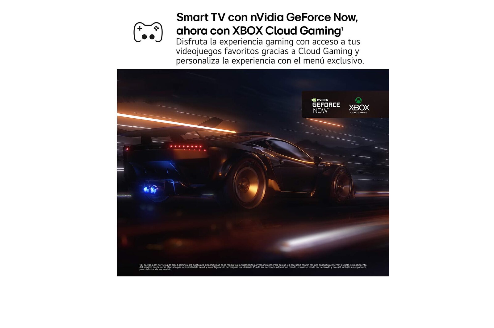 Primer plano de una pantalla de televisor LG TV que muestra cómo funciona la búsqueda con IA. Se abre una pequeña ventana de chat que muestra la consulta del usuario sobre los partidos de deporte que están disponibles. AI search responde por chat y muestra miniaturas de los diferentes tipos de contenidos disponibles. También aparece un mensaje para preguntarle a Microsoft Copilot. 