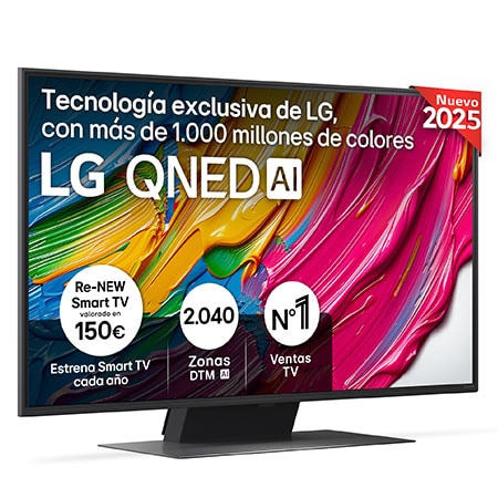 Smart TV LG QNED AI QNED81 43 pulgadas 4K 2025 – 43QNED81A6A