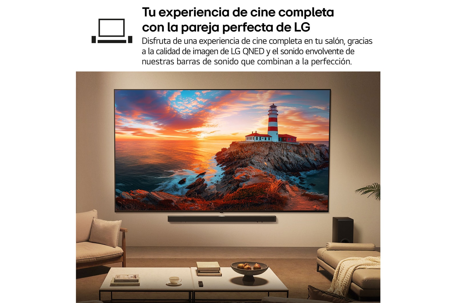 En la pantalla de un televisor LG TV se muestra contenido de ciencia ficción. En la pantalla se puede ver la interfaz de AI Chatbot. El usuario envía un mensaje al chatbot indicando que la pantalla está muy oscura. El chatbot le ofrece una solución a su consulta. Toda la escena está dividida por la mitad. Un lado está más oscuro y el otro más brillante, para mostrar cómo AI Chatbot ha resuelto automáticamente el problema del usuario. El texto explica como Al Chatbot es capaz de entender y de ofrecer una solución a la consulta del usuario.