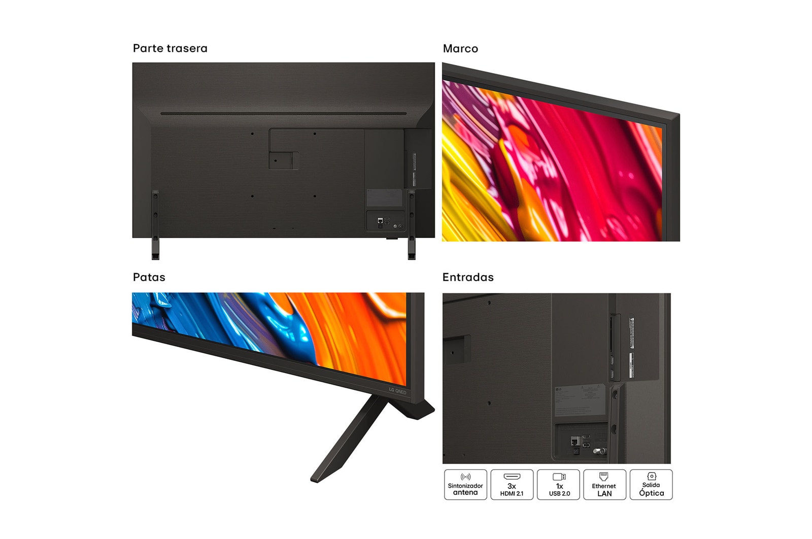LG Smart TV LG QNED AI QNED84 43 pulgadas 4K 2025, 43QNED84A6C