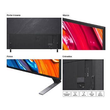 LG Smart TV LG QNED AI QNED84 75 pulgadas 4K 2025, 75QNED84A6C